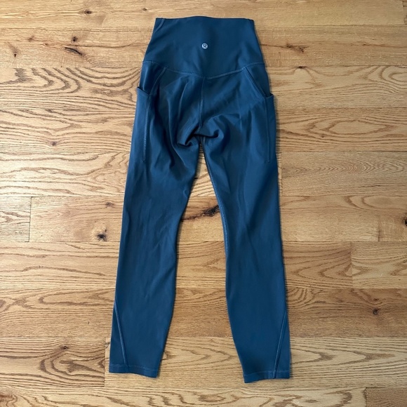 Lululemon Align High-Rise Crop with Pockets 23" in Oil Grey (Size 2) - Picture 8 of 11